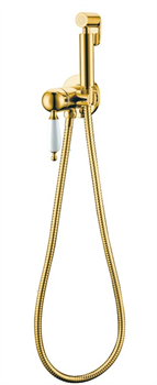 Гигиенический душ скрытого монтажа Boheme IMPERIALE  435 золото 25686 - фото 164573