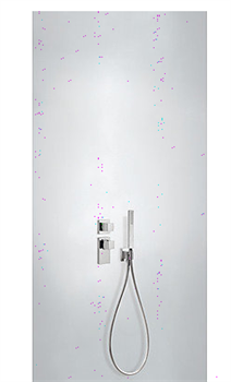 Смеситель для ванны и душа скрытого монтажа TRES SHOWERS 20625291 НА 2 ИСТОЧНИКА, С РУЧНЫМ ДУШЕМ 25828 - фото 165178