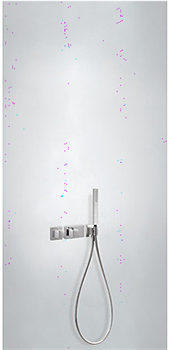 Смеситель для ванны и душа скрытого монтажа TRES SHOWERS 20725291 НА 2 ИСТОЧНИКА, С РУЧНЫМ ДУШЕМ 25829 - фото 165182