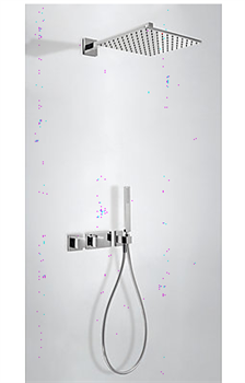 Душевая система скрытого монтажа с термостатом TRES SHOWERS 20725201 25893 - фото 165447