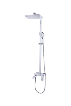Душевая система Grocenberg SHOWER GB7007-1WC белый/хром 26086 - фото 166041