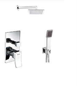 Душевая система скрытого монтажа Wasserkraft Aller A010641 хром 26311 - фото 167118