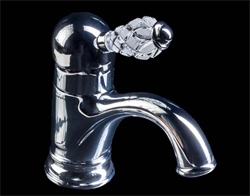 Смеситель для раковины Boheme Cristal 261-CRST хром 26427 - фото 167644