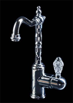 Смеситель для раковины Boheme Cristal 262-CRST хром 26428 - фото 167648