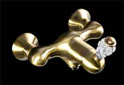 Смеситель для душа Boheme Cristal 304-CRST бронза 26458 - фото 167764