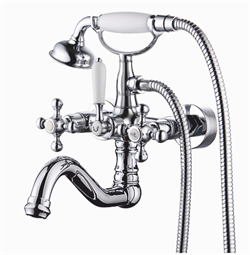 Смеситель для ванной GANZER KONSTANTIN GZ 09035 хром 26638 - фото 168667