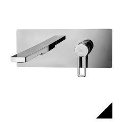 Смеситель для раковины Paffoni Ringo RIN104NO (с внутренней частью) 27301 - фото 172673