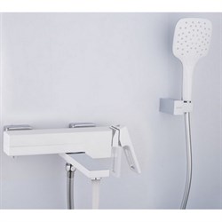 Смеситель для ванны Gappo Futura G3217-8 белый/хром 27378 - фото 173055