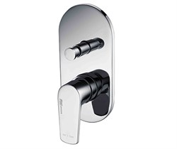 Смеситель для ванны и душа скрытого монтажа Wasserkraft Dill 6161 27880 - фото 175517