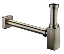 Сифон для раковины WasserKraft A096 светлая бронза 27891 - фото 175590