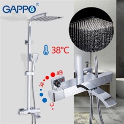Душевая система GAPPO  Jacob G2407-40 хром 25300 - фото 177329