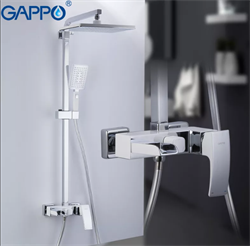 Душевая система GAPPO  Jacob G2407-30 белый/хром 28216 - фото 177338