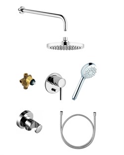 Душевая система скрытого монтажа KLUDI Bozz 386300576 хром 28302 - фото 178110