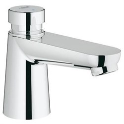 Порционно нажимной смеситель для раковины GROHE Euroeco Cosmopolitan 36265000 с таймером (с одним входом) 28341 - фото 178369
