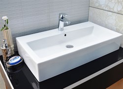 Раковина накладная, подвесная Gid Simple-N N9255 на 80 см 28682 - фото 179499