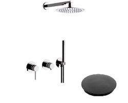 Душевая система скрытого монтажа Remer X STYLE X 96 S02 NO 28761 - фото 179871