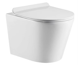 Унитаз подвесной безободковый ESBANO - MERIDA (White) 29222 - фото 183471