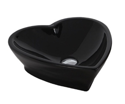 Раковина накладная CREAVIT Trend TP149-00SI00E-0000 черная 29585 - фото 185886