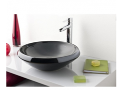 Раковина накладная CREAVIT Minimal MN045-00SI00E-0000 черная 29588 - фото 185898