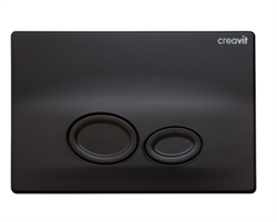 Клавиша смыва Creavit Drop GP2002.01 цвет черный матовый 29611 - фото 185979