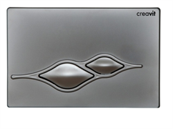Клавиша смыва Creavit Ufo GP1003.00 цвет хром матовый 29633 - фото 186023