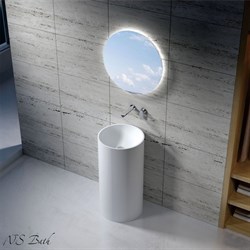 Раковина напольная NS Bath NSF-43430G на 43 см белая глянцевая 29689 - фото 186322