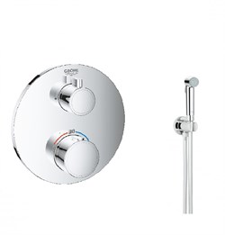 Гигиенический душ скрытого монтажа с термостатом GROHE Grohtherm 2407527513001 29828 - фото 187304