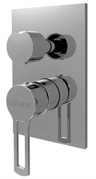 Смесители для ванны и душа скрытого монтажа CEZARES FUOCO-DEV3-01 30109 - фото 189788