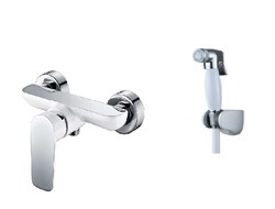 Гигиенический душ с настенным смесителем KAISER Atrio 60077SH-346 White 30426 - фото 191653