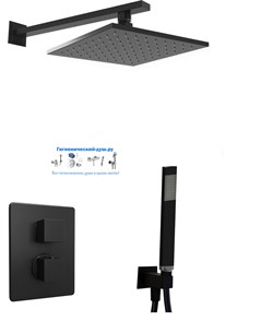 Душевая система скрытого монтажа с термостатом Paini Dax-R 84PZ691TH/50PZ759QQ25 30677 - фото 192926