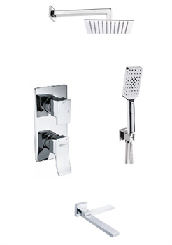 Душевая система скрытого монтажа Wasserkraft Aller A010679 хром 24338 - фото 193669