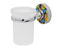 Стакан для зубных щеток стеклянный Wasserkraft Diemel K-2228 30789 - фото 193946