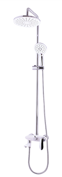 Душевая система Grocenberg SHOWER GB7001WC белый/хром 26090 - фото 195346
