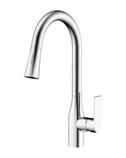 Смеситель для раковины с выдвижным изливом KAISER LINEAR 59044 31412 - фото 197051