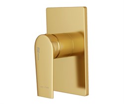 Смеситель для душа скрытого монтажа Wasserkraft Aisch 5551 золото матовое 33602 - фото 201879