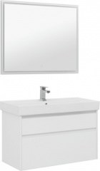 Мебель для ванной Aquanet Nova Lite 100 белый (2 ящика) 38875 - фото 209709
