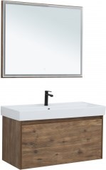 Мебель для ванной Aquanet Nova Lite 100 дуб рустикальный (1 ящик) 38878 - фото 209712