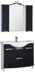 Мебель для ванной Aquanet Асти 105 б/к черный 38934 - фото 209767