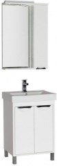 Мебель для ванной Aquanet Гретта 60 белый (2 дверцы) 39037 - фото 209869