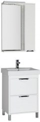 Мебель для ванной Aquanet Гретта 60 белый (2 ящика) 39038 - фото 209870