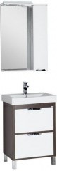 Мебель для ванной Aquanet Гретта 60 венге (2 ящика) 39040 - фото 209872