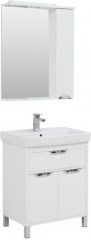 Мебель для ванной Aquanet Гретта 70 New белый (1 ящик, 2 дверцы) 39047 - фото 209879