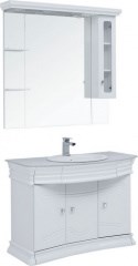 Мебель для ванной Aquanet Греция NEW 110 белый/серый 39062 - фото 209894