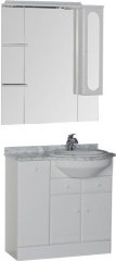 Мебель для ванной Aquanet Марсель 90 R б/к белый 39178 - фото 210010