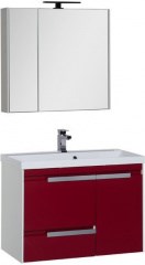 Мебель для ванной Aquanet Тиволи 80 бордо 39326 - фото 210158
