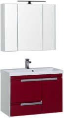 Мебель для ванной Aquanet Тиволи 90 бордо 39328 - фото 210160