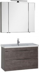 Мебель для ванной Aquanet Эвора 100 дуб антик 39358 - фото 210190