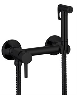 Гигиенический душ с настенным смесителем Ganzer GZ-12202-C-SET черный матовый 39406 - фото 210420