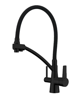 Смесители для кухни под фильтр Gappo G4398-16 черный матовый 39435 - фото 210660