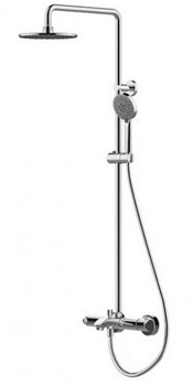 Душевая система с термостатом Bravat WATERFALL F639114C-A2-RUS 39628 - фото 211821